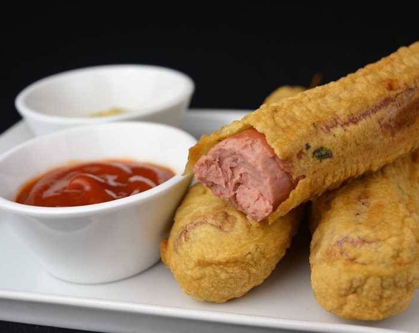 step 5 As they are done, remove and set on a plate lined with paper towels to absorb the extra oil, then serve with your favorite dipping sauces.