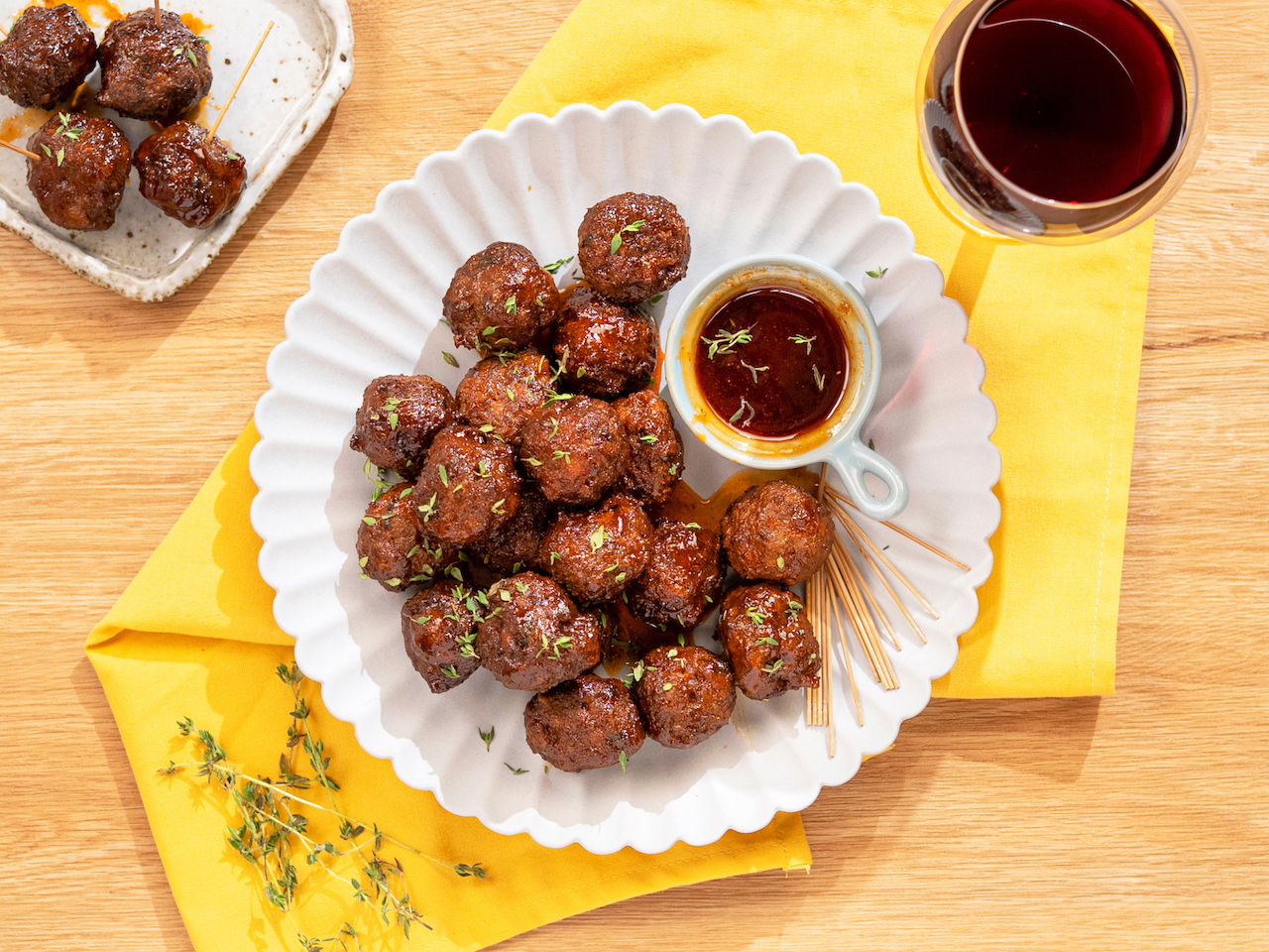 Sweet and Spicy Cocktail Meatballs Recipe SideChef