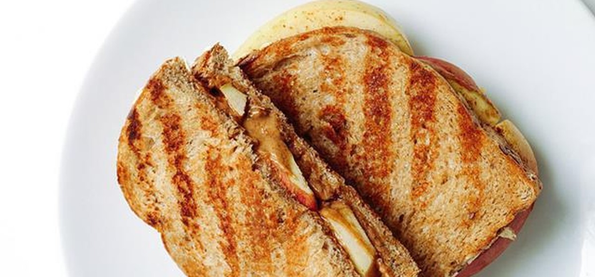 Grilled Peanut Butter & Apple Sandwich Recipe | SideChef