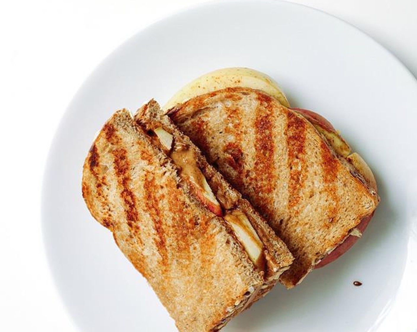 Grilled Peanut Butter & Apple Sandwich