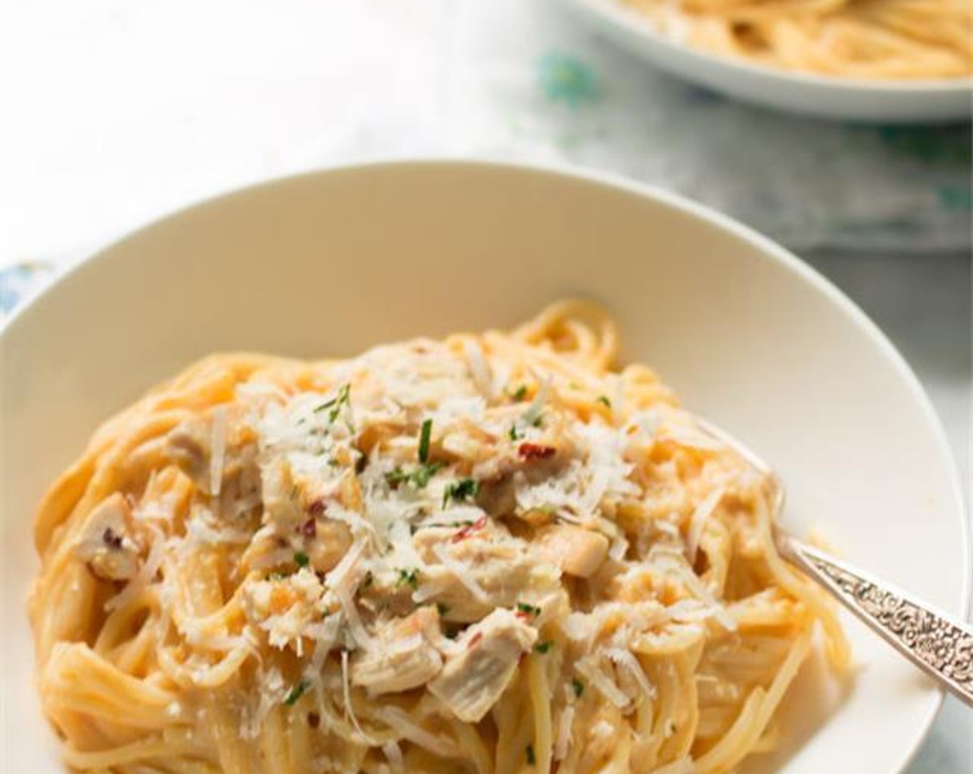 Pumpkin Alfredo Sauce Pasta