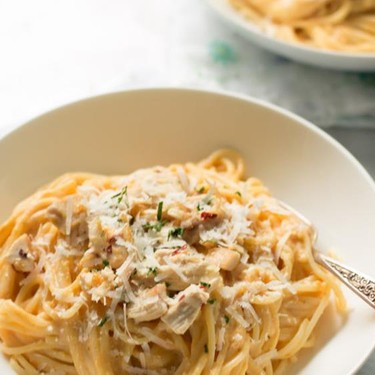 Pumpkin Alfredo Sauce Pasta Recipe | SideChef
