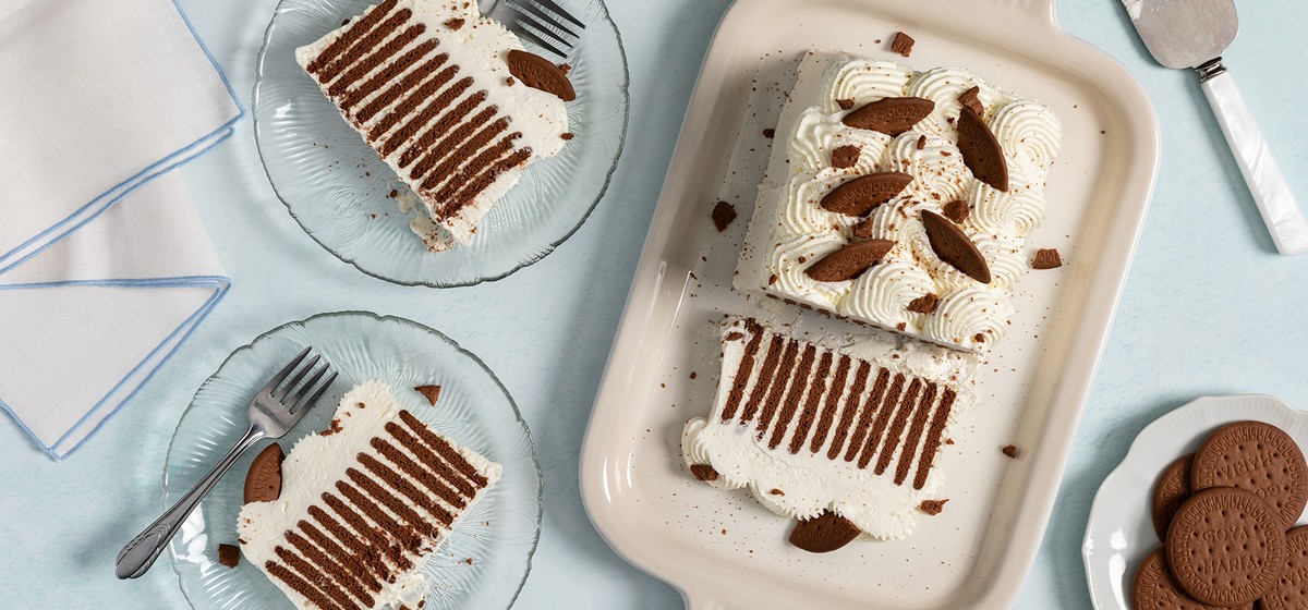 Chocolate Maria Cookie Icebox Cake Recipe | SideChef