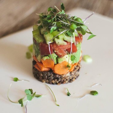 Early Spring Stacked Salad Recipe | SideChef