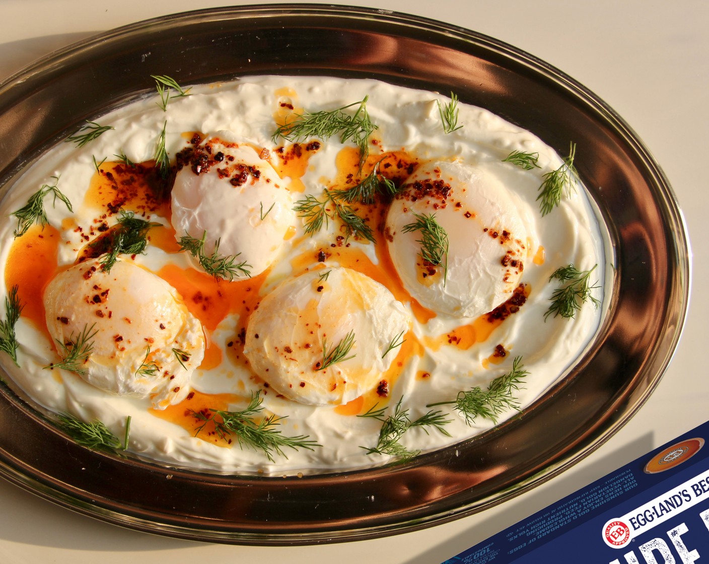 Turkish Eggs (Cilbir)