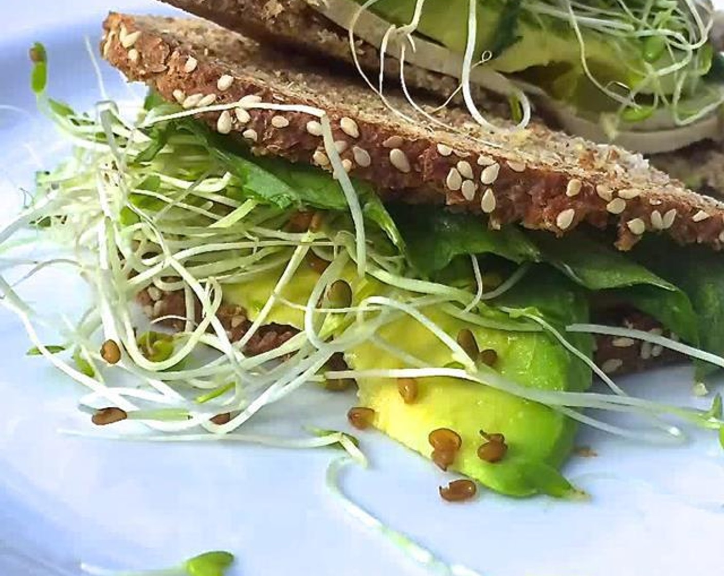 Sprouted Tofu Sandwich