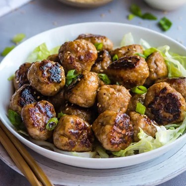 Chinese BBQ Pork (Char Siu) Meatballs Recipe | SideChef