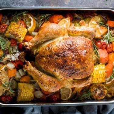 Roasted Lemon and Herb Chicken Recipe | SideChef