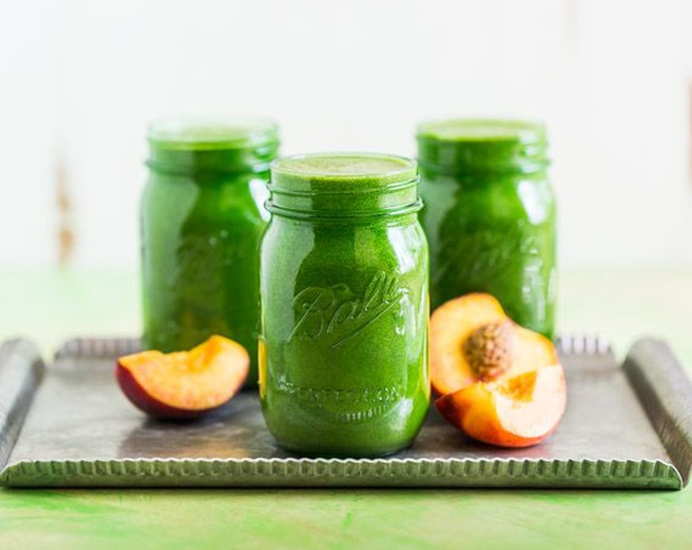 Ginger Peach Green Smoothie