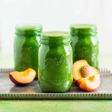 Ginger Peach Green Smoothie Recipe | SideChef
