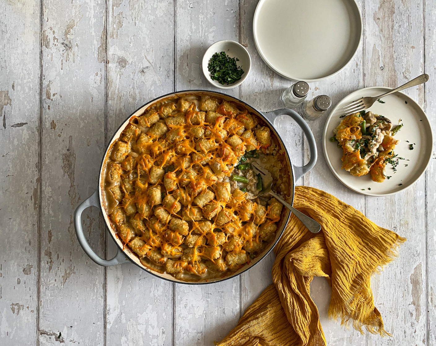 Creamy Chicken Tater Tot Casserole