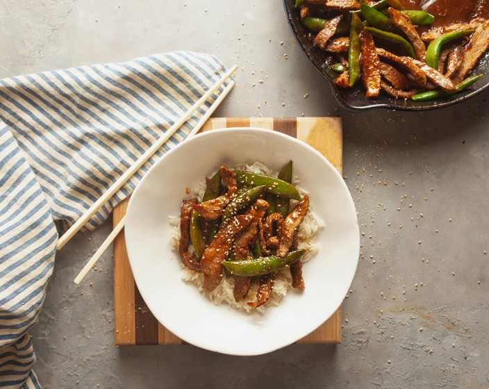 Sesame Ginger Beef Stir Fry  Recipe | SideChef