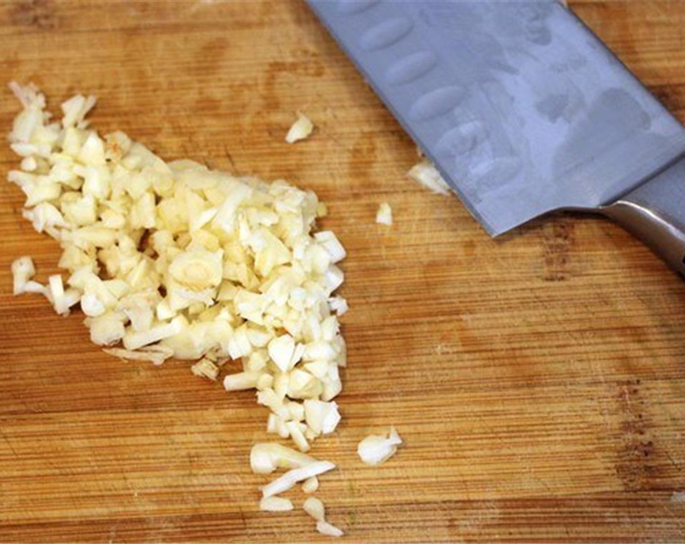 step 9 Mince the Garlic (3 cloves).