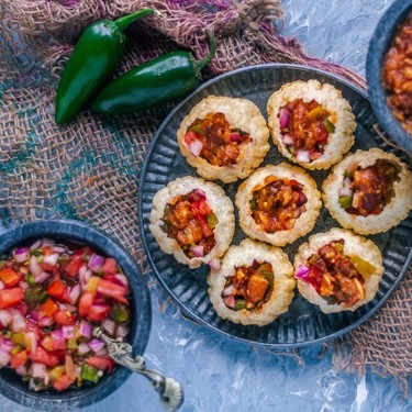Indian-Mexican Pani Puri recipe Recipe | SideChef