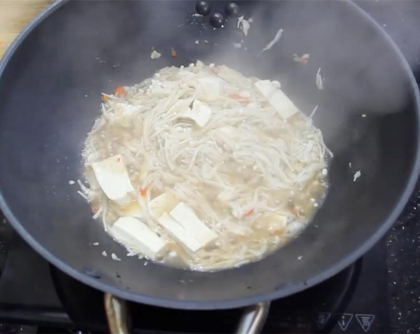 step 6 Bring to a boil. Shut off heat and transfer to a dish.