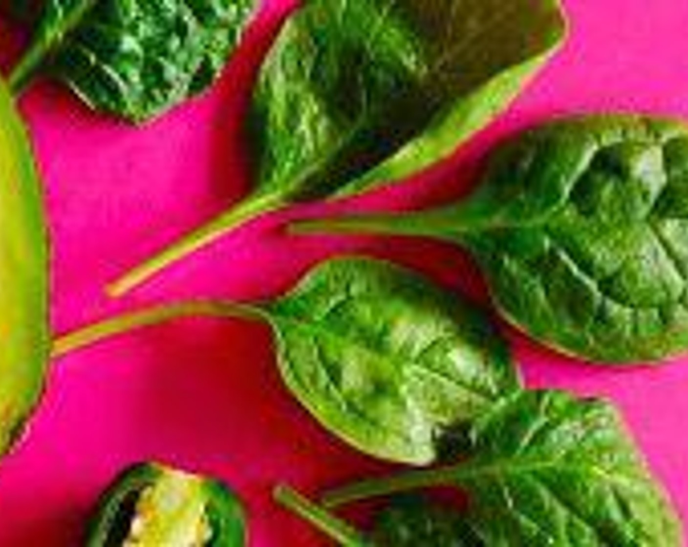 step 1 With a handheld immersion blender or a food processor, blend Fresh Spinach (1 cup), Avocados (2), and Lime (1) until a smooth puree is formed, scraping down the sides to get everything mixed nicely.