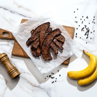Vegan Banana Peel Bacon Recipe | SideChef