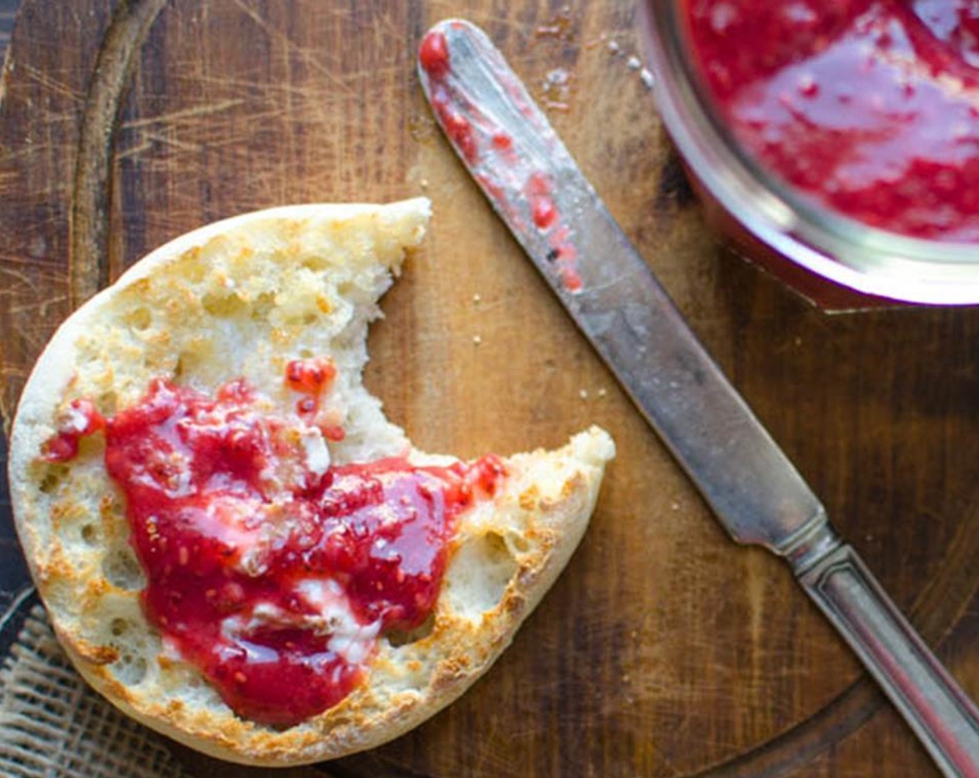 step 8 Spoon jam onto toast, into yogurt or on sponge cake.