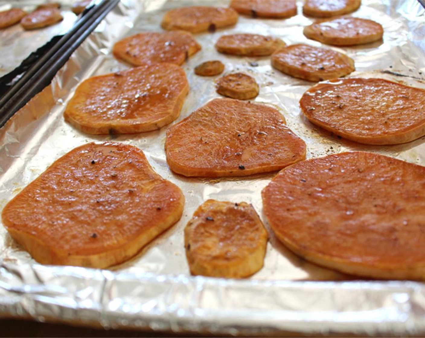 step 9 Bake until crispy on the edges (about another 7-8 minutes more).