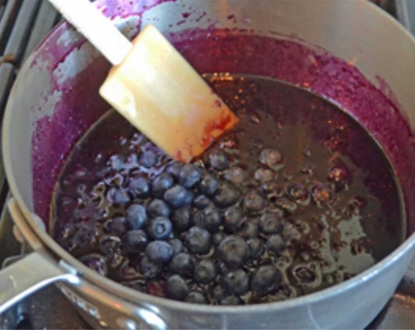 step 3 Let cool to lukewarm, then stir in the remaining Fresh Blueberry (1/2 cup).