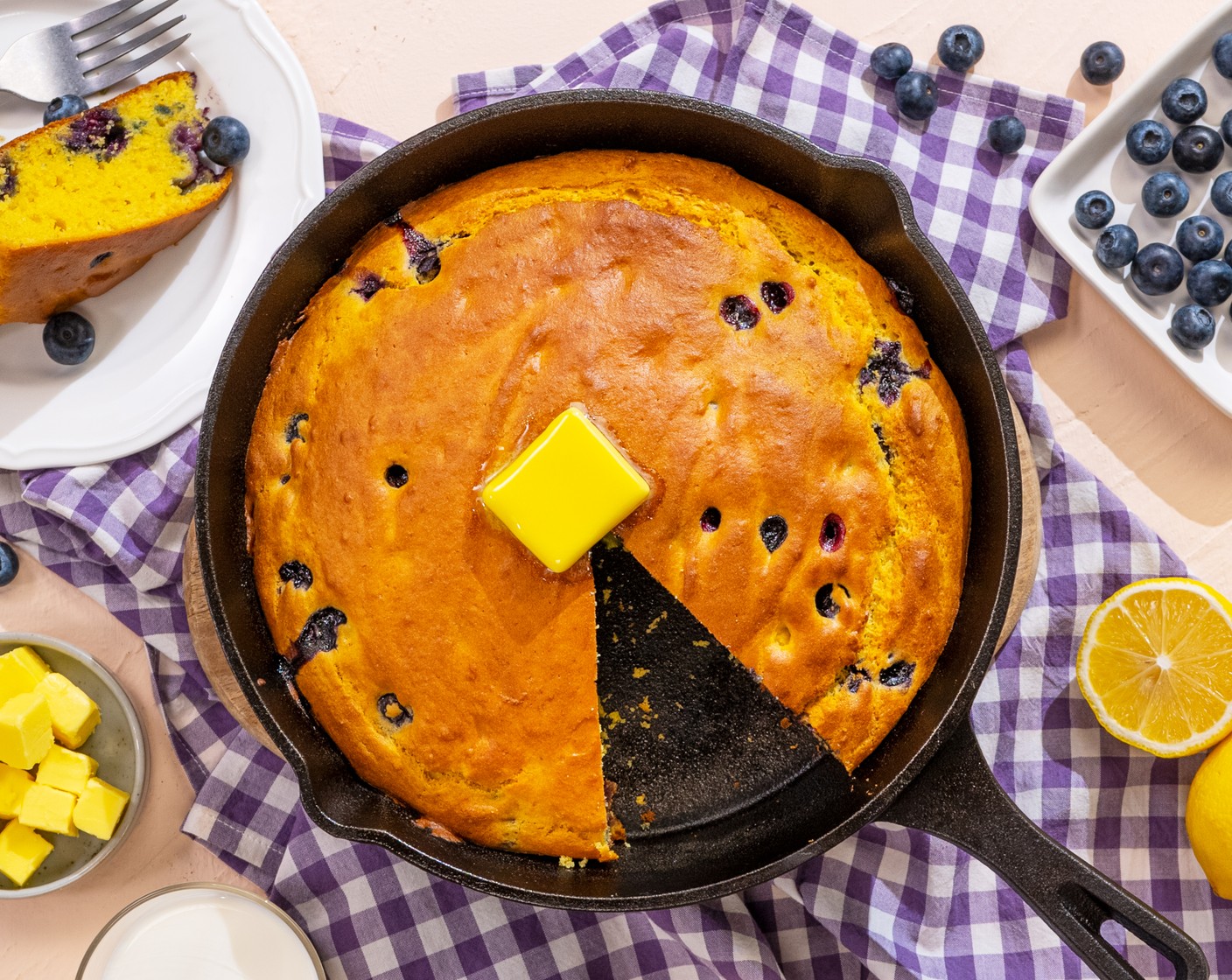 Blueberry Cornbread