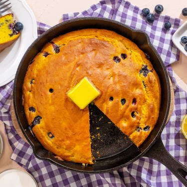 Blueberry Cornbread Recipe | SideChef