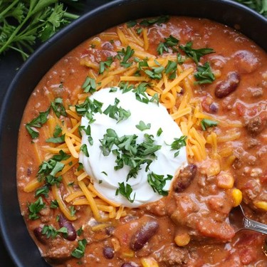 Creamy Taco Soup Recipe | SideChef