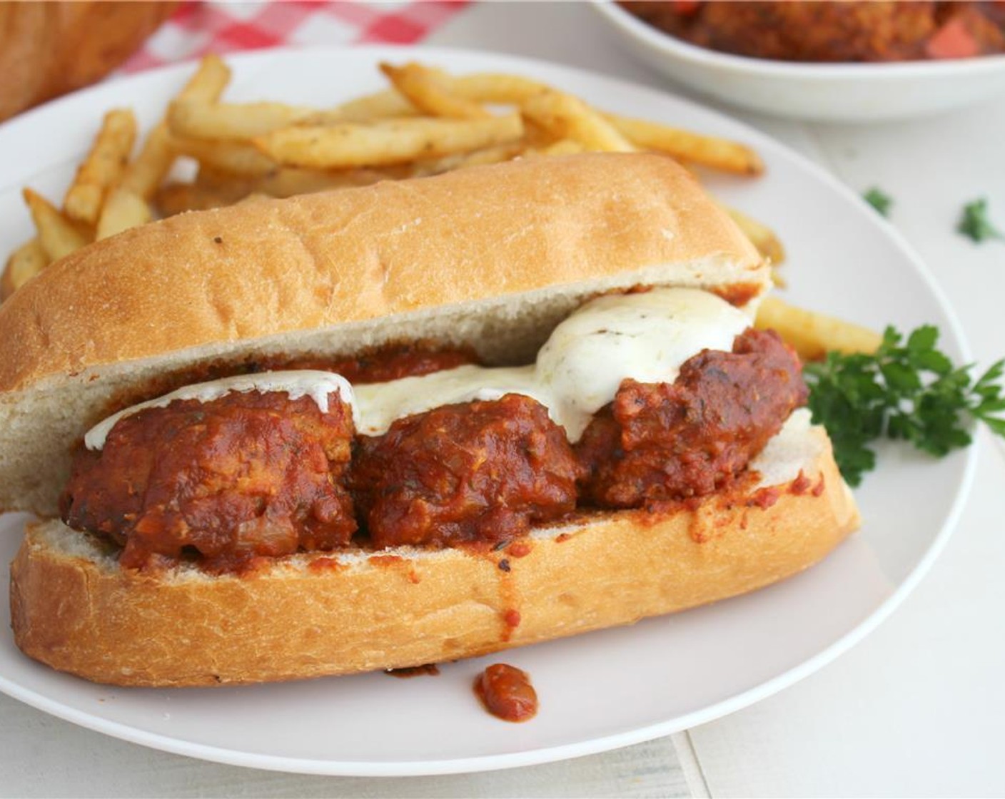 step 11 Place under broiler for a few minutes to melt cheese and toast bread. Add more sauce before serving. Enjoy!