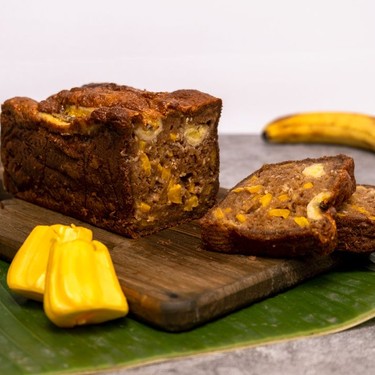Banana & Jackfruit Bread Made with Cassava Flour Recipe | SideChef