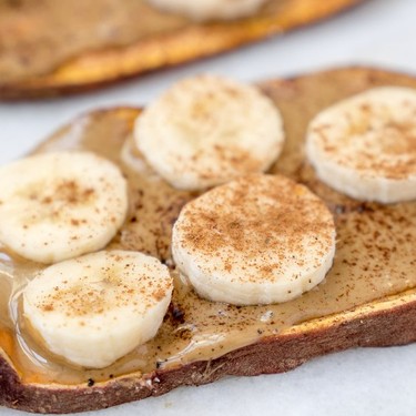 Sunflower Butter and Banana Comfort Toastie Recipe | SideChef