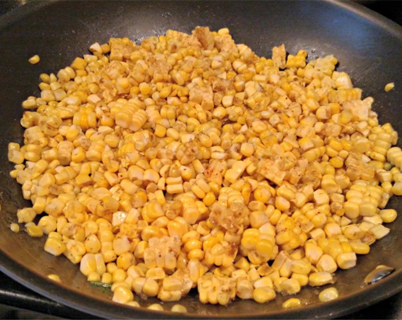 step 9 Saute over medium heat with Ground Cumin (1/2 tsp), Smoked Salt (1/2 tsp), Cayenne Pepper (1/2 tsp), and Granulated Sugar (1 tsp).