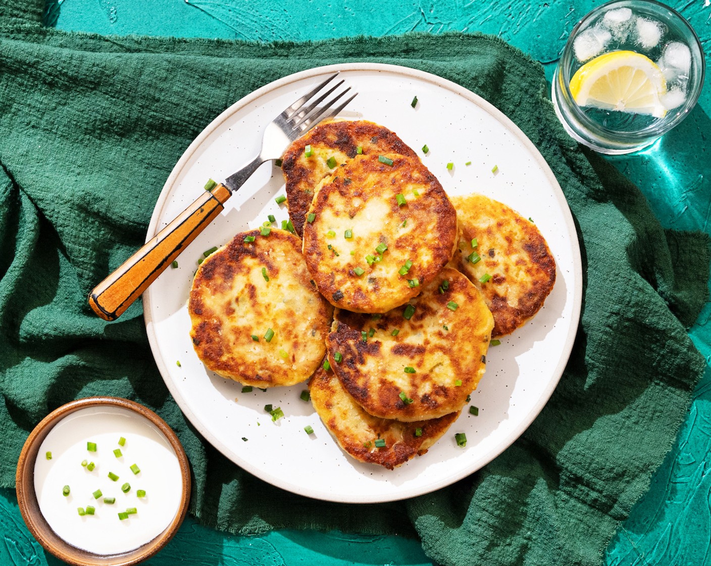 Leftover Mashed Potato Pancakes