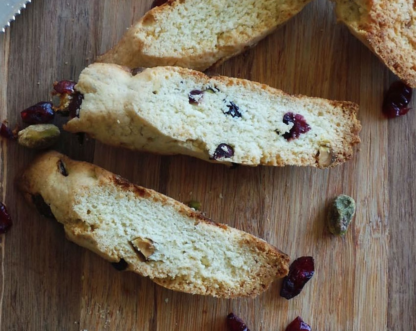 Cranberry Pistachio Biscotti