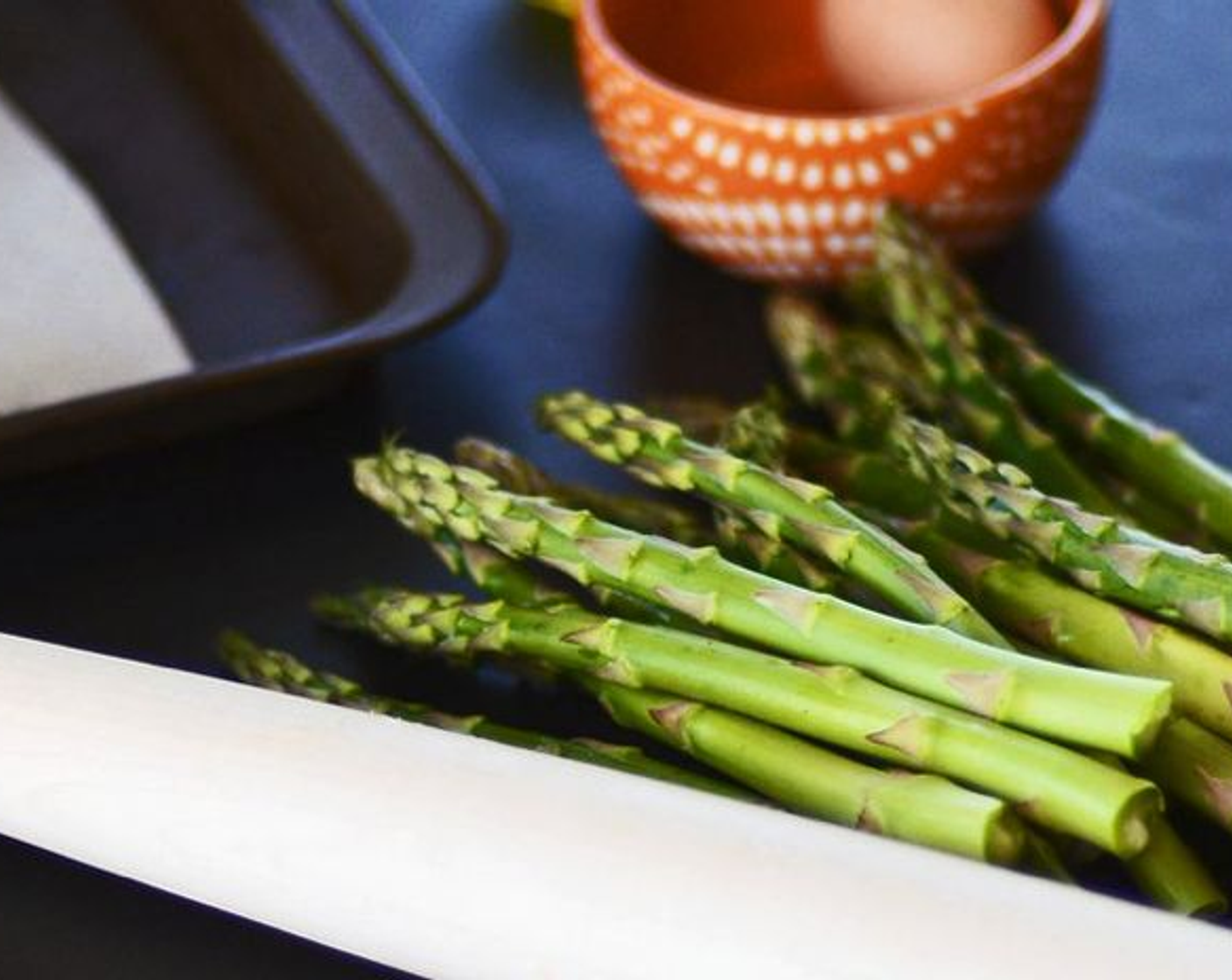 step 3 Snap or cut the bottom 2-inches off of the Asparagus (1 bunch). Set aside.