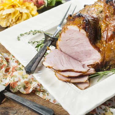 Baked Apricot Mustard Ham Recipe | SideChef