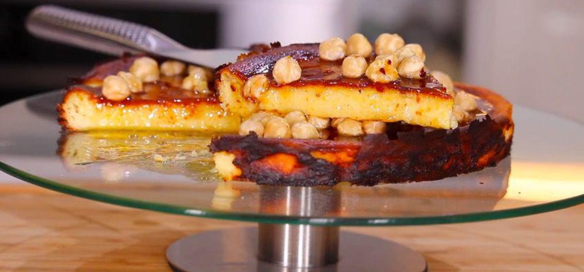 Baked Honey Ricotta with Hazelnut and Orange Syrup Recipe | SideChef