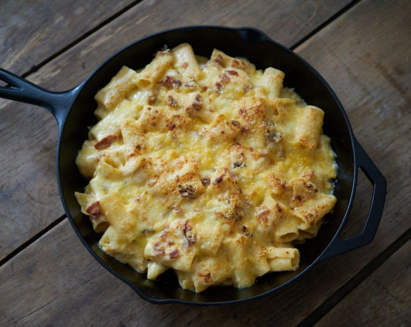 Creamy Pasta with Bacon and Cheese