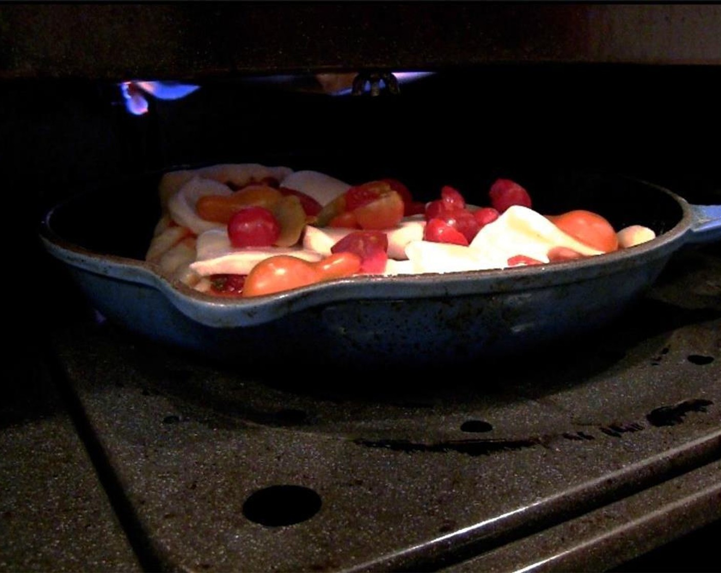 step 14 Place in the oven directly under the broiler for 1-2 minutes.