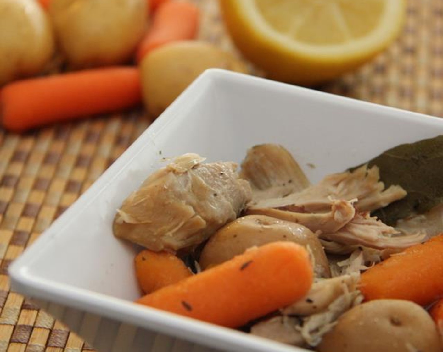 Rainy Day Stewed Chicken & Veggies