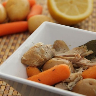Rainy Day Stewed Chicken & Veggies Recipe | SideChef