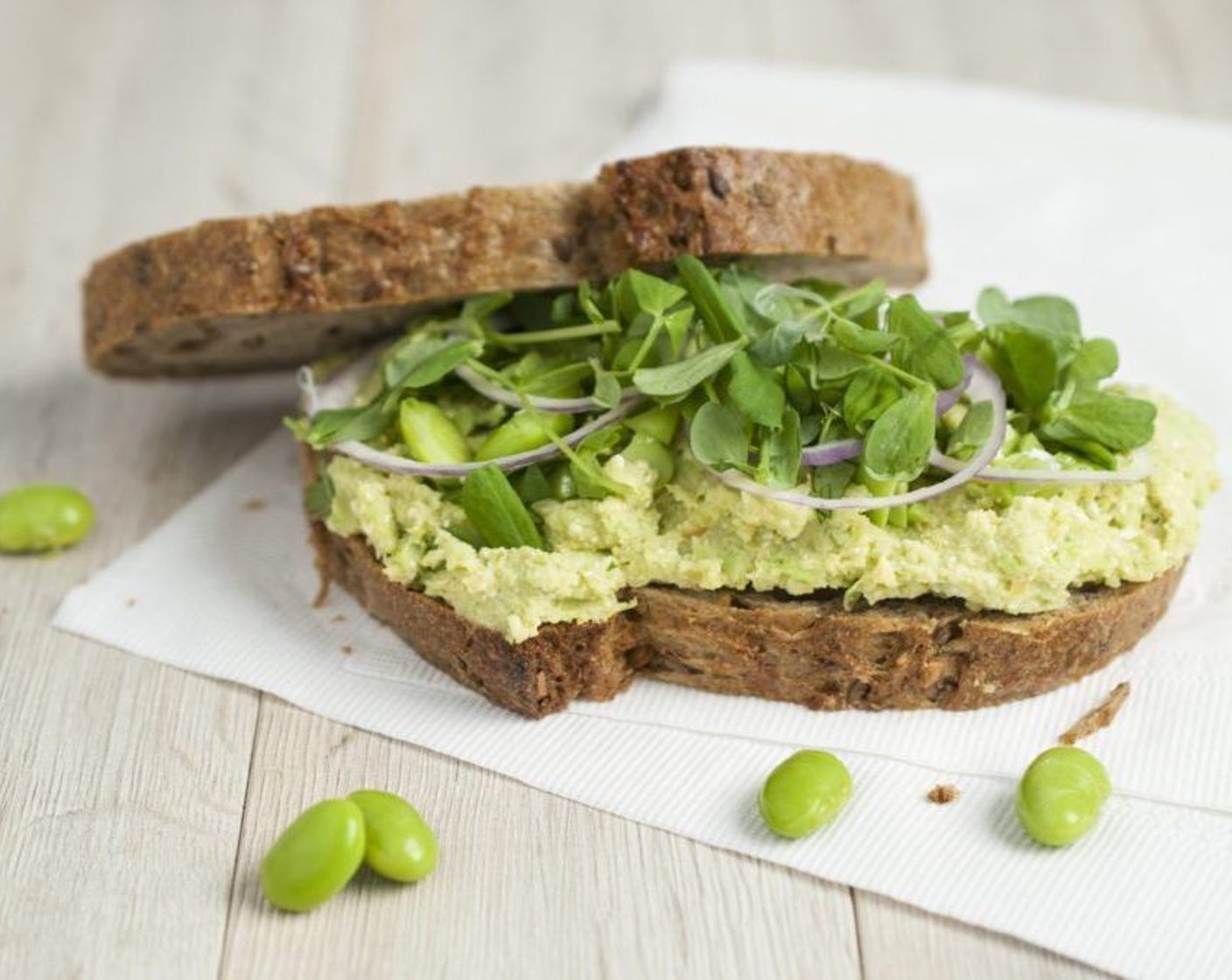 Edamame Chickpea Sandwich Filling