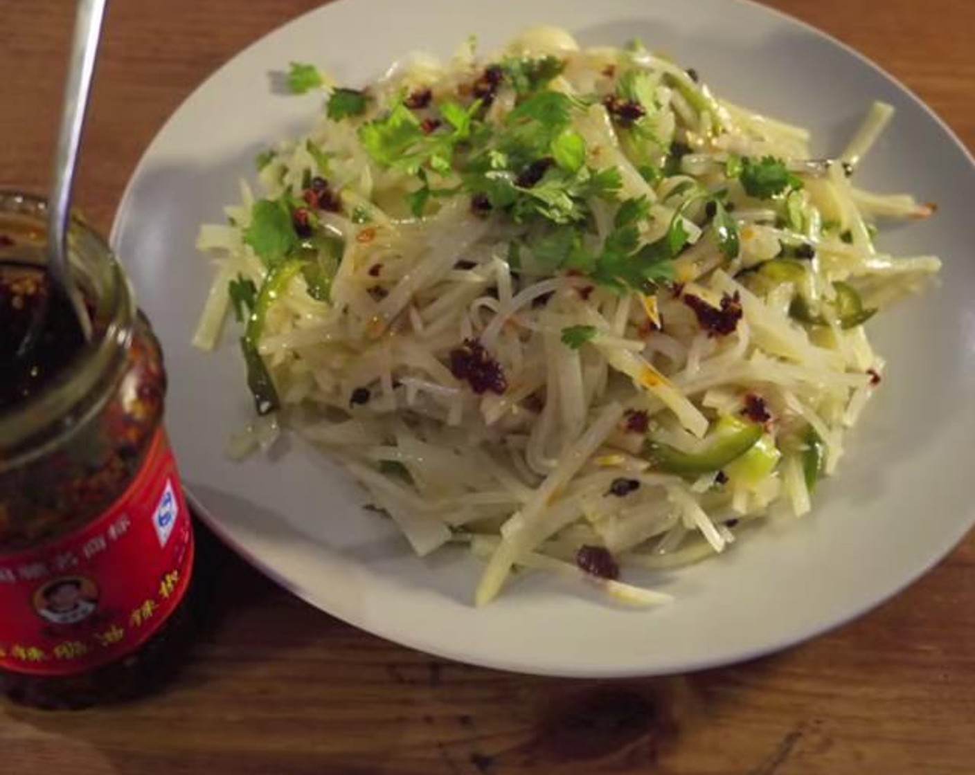 Spicy and Sour Chinese Potato (酸辣土豆絲)