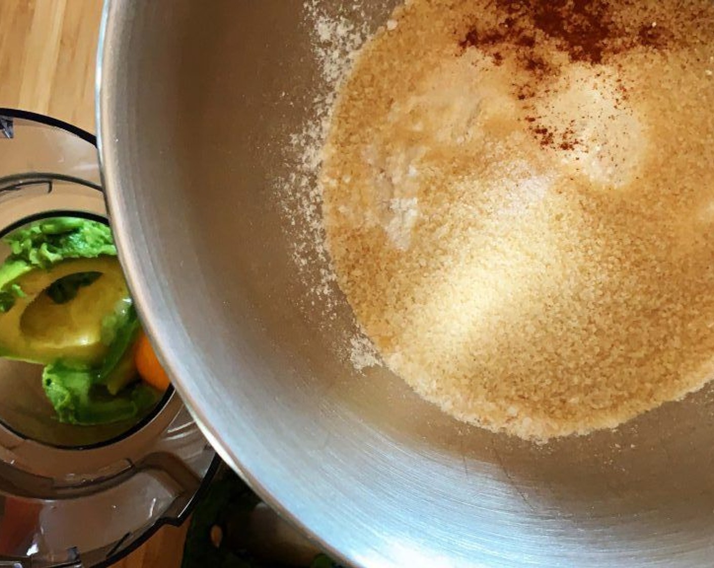 step 1 In a blender puree Avocado (2/3 cup), all but 1 Tbsp of the juice from the Lemon (1), and Organic Egg (1).