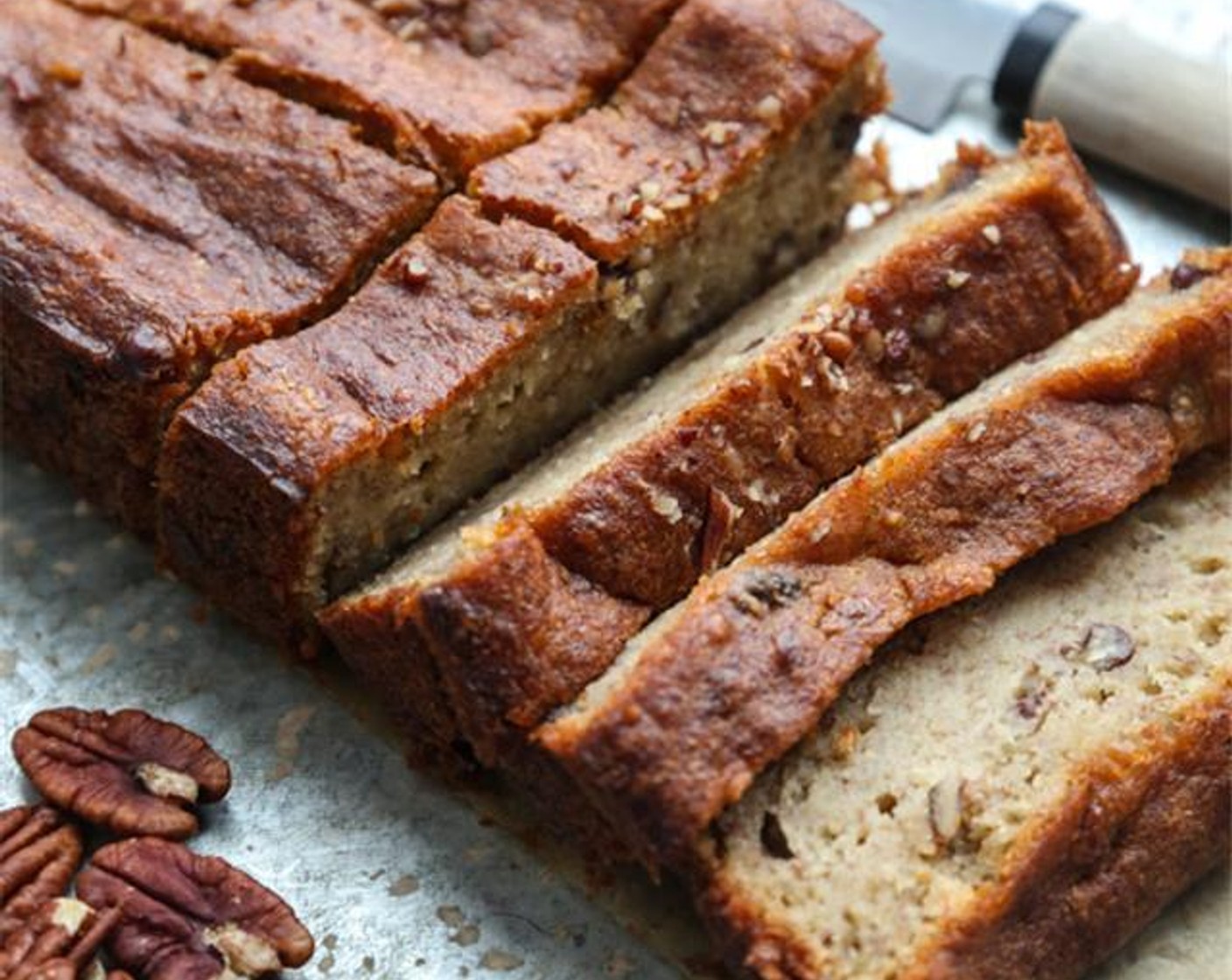 Maple-Pecan Gluten-Free Banana Bread