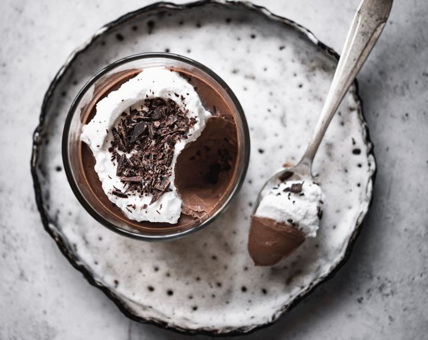Two Ingredient Chocolate Pots de Creme