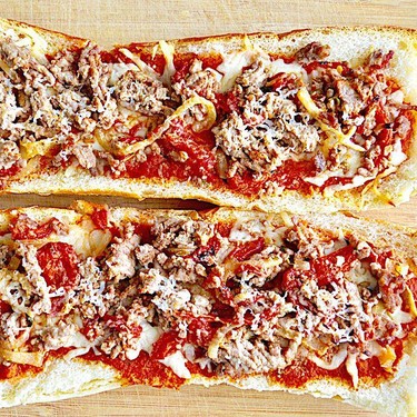 Loaded French Bread Pizzas Recipe | SideChef