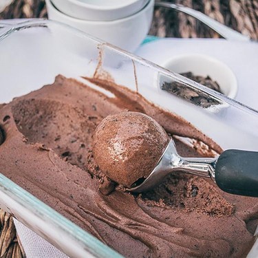 Dark Chocolate Chunk Ice Cream with Cayenne Recipe | SideChef