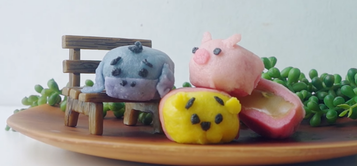Pooh & Friends Tsum Tsum Snowskin Mooncakes Recipe | SideChef