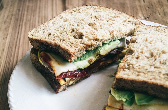 Roasted BBQ Veggie and Avocado Sandwich Recipe | SideChef