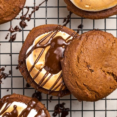 Gingerbread S'mores Cookies Recipe | SideChef